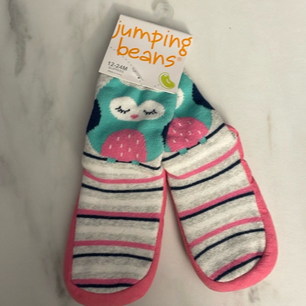 Jumping beans slipper socks